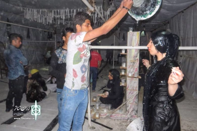 نمایش پرفورمنس «گاو بازی»، طراح و کارگردان: مهدی پرویش، آبادان 5