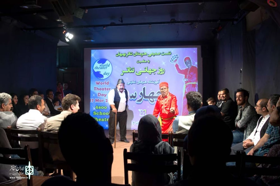 بزرگداشت روز جهانی تئاتر در آموزشگاه چهارسو بهبهان 3