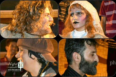 اجرای نمایش خیابانی «رستم و اسفندیار» در اهواز