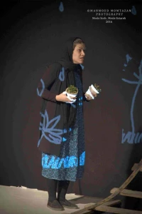 نمایش «مثل سرب، مثل ستاره»-کارگردان: سیداسماعیل سخایی- عکس: محمود ممتازان- پلاتو ارشاد بهبهان