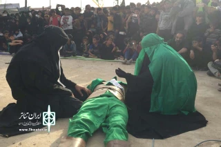 تعزیه مقتل حضرت علی اکبر (ع) به زبان عربی در عراق اجرا شد
