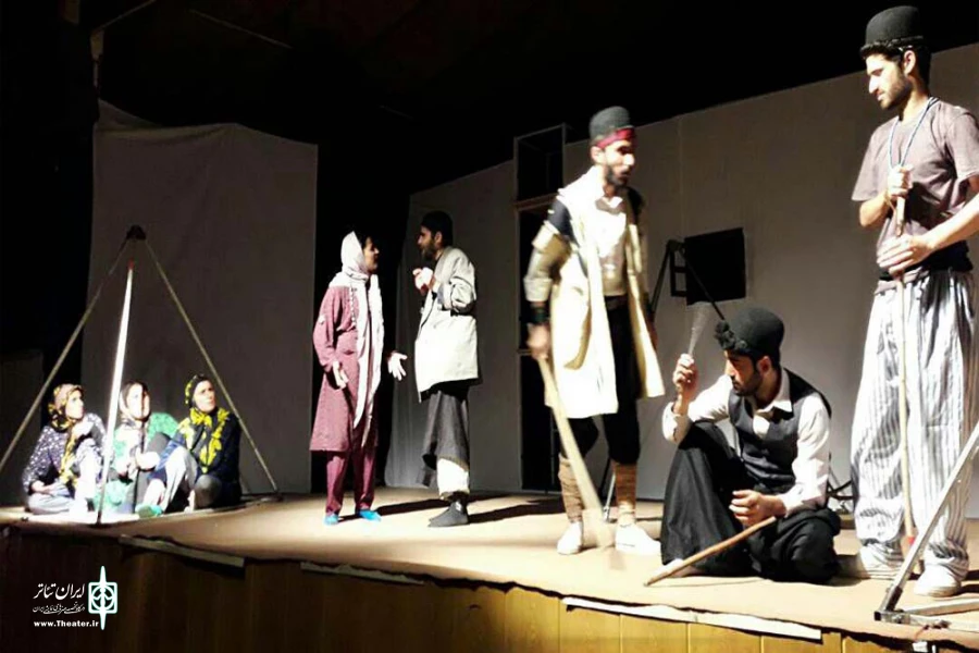 اجرای نمایش تاوُن در مسجدسلیمان 2