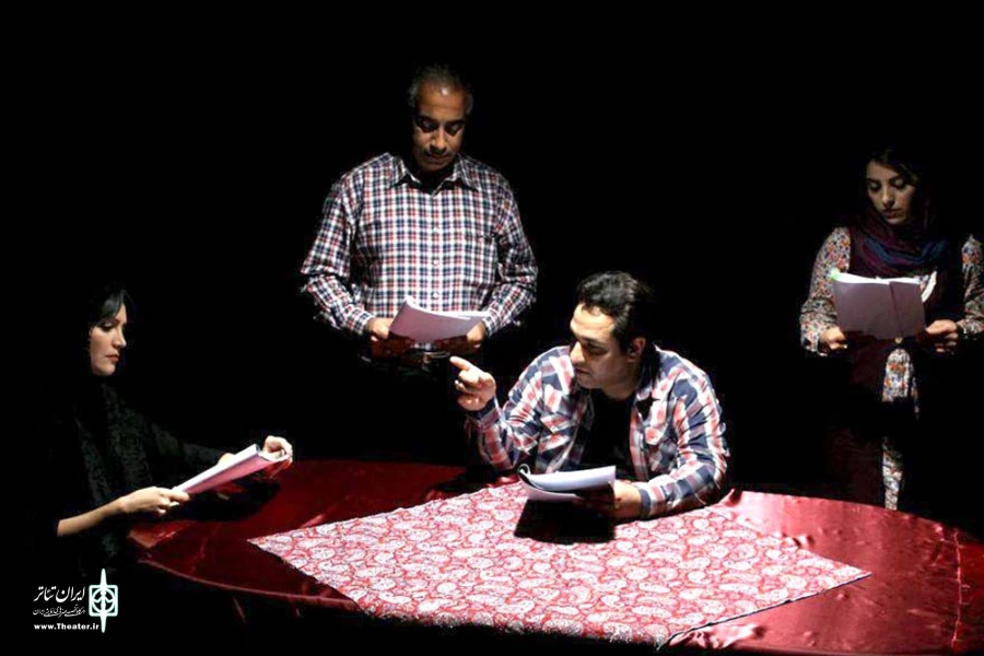 نمایشنامه خوانی «کابوس یک خانه» - کارگردان: مرتضی امینی پور - امیدیه - خرداد 1396
