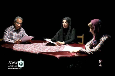 نمایشنامه خوانی «کابوس یک خانه» - کارگردان: مرتضی امینی پور - امیدیه - خرداد 1396