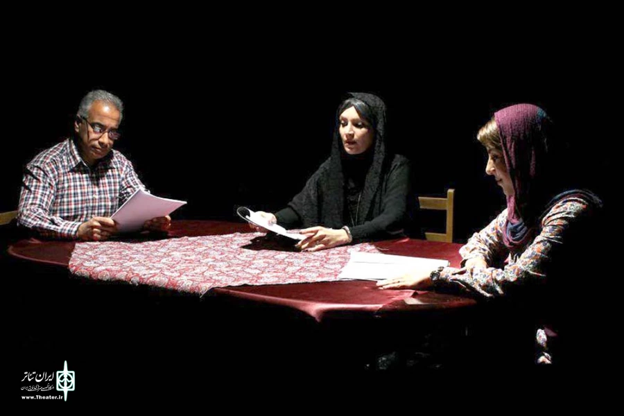 نمایشنامه خوانی «کابوس یک خانه» - کارگردان: مرتضی امینی پور - امیدیه - خرداد 1396