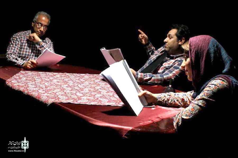 نمایشنامه خوانی «کابوس یک خانه» - کارگردان: مرتضی امینی پور - امیدیه - خرداد 1396