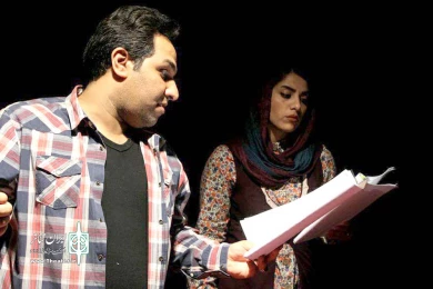 نمایشنامه خوانی «کابوس یک خانه» - کارگردان: مرتضی امینی پور - امیدیه - خرداد 1396