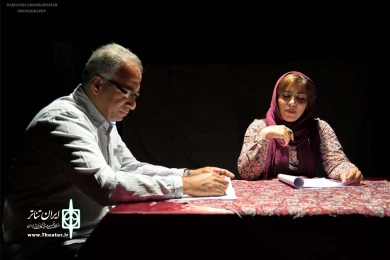 نمایشنامه خوانی «کابوس یک خانه»
.
 جمعه دوم تیرماه 96- تماشاخانه چهارسو- بهبهان- عکس: داریوش قنبرنسب