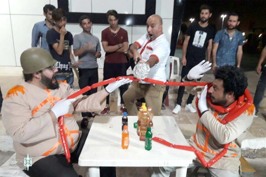 نمایش خیابانی «یوگای شهر ما» در خرمشهر اجرا شد 3