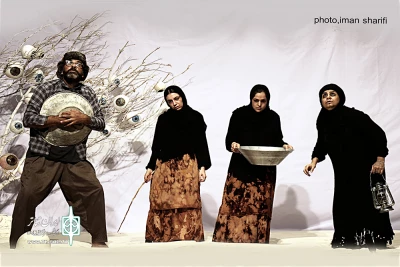 نمایش«دیبهمین شصت هزار و پنج به روایت باد سخت»-کارگردان: سیاوش عالیپور-عکاس: ایمان شریفی- بیست و نهمین جشنواره تئاتر استان خوزستان