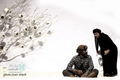 نمایش«دیبهمین شصت هزار و پنج به روایت باد سخت»-کارگردان: سیاوش عالیپور-عکاس: ایمان شریفی- بیست و نهمین جشنواره تئاتر استان خوزستان