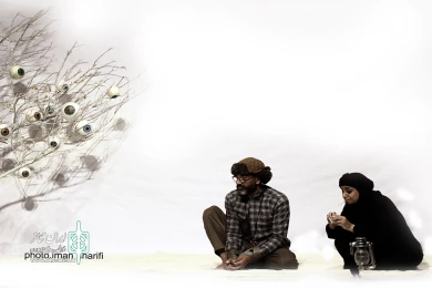 نمایش«دیبهمین شصت هزار و پنج به روایت باد سخت»-کارگردان: سیاوش عالیپور-عکاس: ایمان شریفی- بیست و نهمین جشنواره تئاتر استان خوزستان