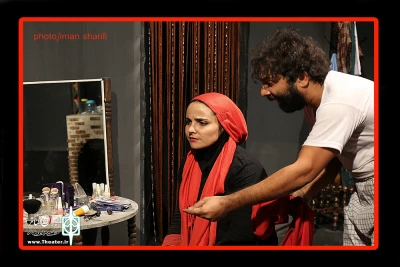 نمایش «زیر زمین»-کارگردانان: ایمان میرزایی و محمد نادرپور-عکاس: ایمان شریفی- بیست و نهمین جشنواره تئاتر استان خوزستان