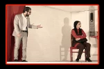 نمایش «دیر وقته ببخشید مزاحم شدم»-کارگردان: اشکان لدنی-عکاس:ایمان شریفی-بیست و نهمین جشنواره تئاتر استان خوزستان