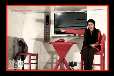نمایش «دیر وقته ببخشید مزاحم شدم»-کارگردان: اشکان لدنی-عکاس:ایمان شریفی-بیست و نهمین جشنواره تئاتر استان خوزستان
