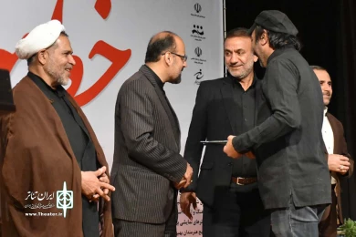 آئین اختتامیه دومین همایش نمایشنامه خوانی «خط سرخ» در بهبهان-عکاس: محمد حاجی زاده- محمد آموزگاران-شنبه یکم مهرماه 96-تالار آفاق بهبهان