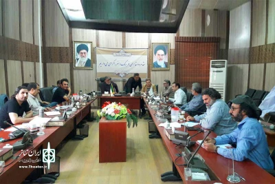 دهمین جلسه شورای مشورتی تئاتر استان خوزستان برگزار شد