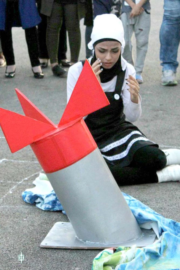 نمایش خیابانی فُنیکس-نویسنده و کارگردان: مرنضی مینی پور- امیدیه-آبانماه 1396