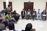 نشست مشاور هنری استاندار خوزستان با جمعی از هنرمندان تئاتر بهبهان 2