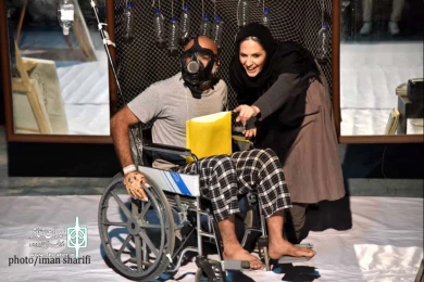 نمایش های دومین روز اولین جشنواره ملی تئاتر اهواز - 2 مردادماه 1397 - عکس: ایمان شریفی