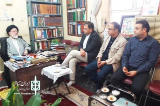 در سفر مدیر عامل انجمن هنرهای نمایشی به خوزستان صورت گرفت؛

دیدار مدیرعامل انجمن هنرهای نمایشی ایران و نماینده مردم خوزستان در مجلس خبرگان رهبری