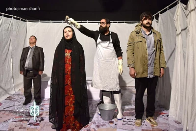 گزارش تصویری نمایش های چهارمین روز اولین جشنواره ملی تئاتر اهواز-4مرداد 97 - عکاس: ایمان شریفی
