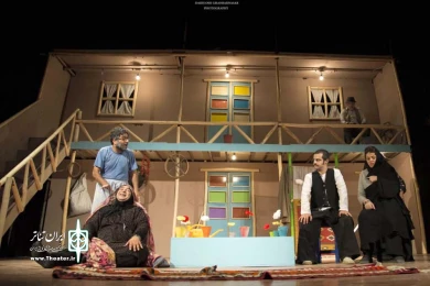 گزارش تصویری نمایش کمدی «پرپری» به کارگردانی هادی شجاعی-تالار آفاق بهبهان-عکس: داریوش قنبرنسب