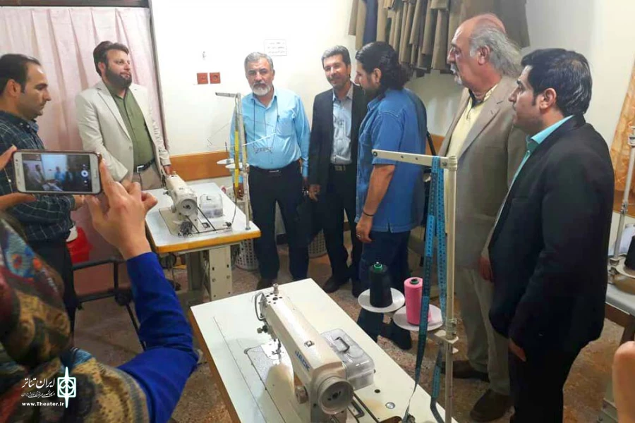 آیین افتتاح کارگاه طراحی و دوخت لباس و عروسک اداره فرهنگ و ارشاد اسلامی مسجدسلیمان برگزار گردید 3