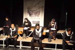 نمایشنامه خوانی «عکس فوری، جنگ» در دومین همایش ستارگان خاک اندیمشک 2