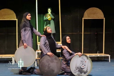 نمایش «الف» - کارگردان: سیدعظیم آرین پور- عکاسان: محمدشجری زاده و فروغ پوراعتماد - دزفول - مهر و آبان 97
