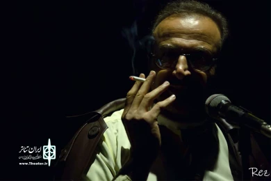 نمایش «مرگ و دوشیزه» - کارگردان: سیاوش طیب طاهر - عکس: رضا دوانی - پلاتو استاد لاریان اهواز- دیماه 1397