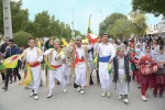 شادپیمایی افتتاحیه سومین جشنواره منطقه ای نمایش های آئینی سنتی نرگس ارغون بهبهان - عکس: داریوش قنبرنسب - 23 دبماه 97