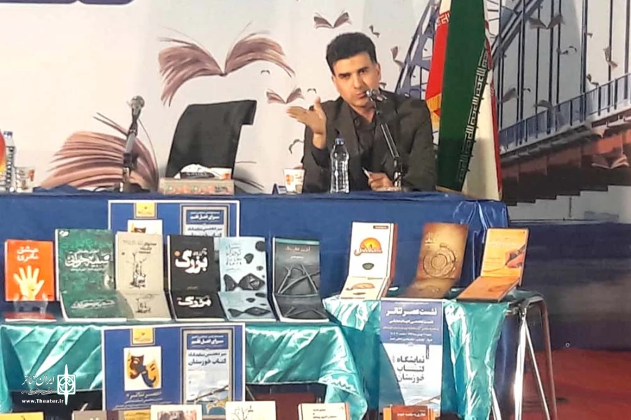 برنامه عصر تئاتر با نگاه تخصصی به ادبیات نمایشی خوزستان برگزار شد 4