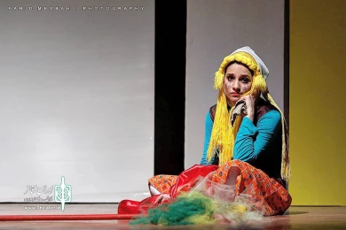 گزارش تصویری نمایش «سیندرلای ماه پیشونی» به کارگردانی ویدا فوزی - تالار آفاق بهبهان- عکس: فرید مصباح - اسفند 1397