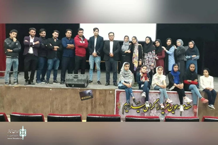 نوزدهمین جلسه کارگاه آموزش تئاتر در شهرستان گتوند برگزار شد 2