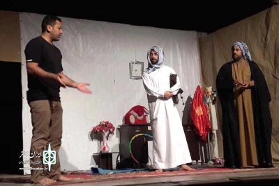 اجرای مجدد نمایش عربی «دمعة المهرج» در شهرستان هویزه