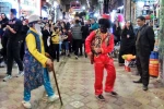 شادپیمایی و اجرای نمایش های حاجی فیروز و عمو نوروز در شوشتر 3