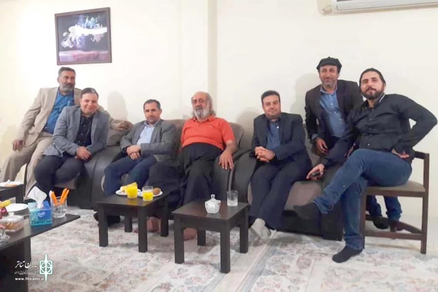 تجلیل از سه پیشکسوت تئاتر استان خوزستان در شهرستان اهواز 2