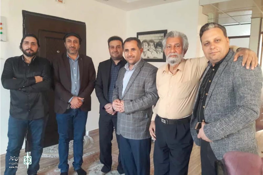 تجلیل از سه پیشکسوت تئاتر استان خوزستان در شهرستان اهواز 4