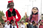 گروه نمایشی عروسک های غول پیکر خوزستان به استان گلستان می روند 2