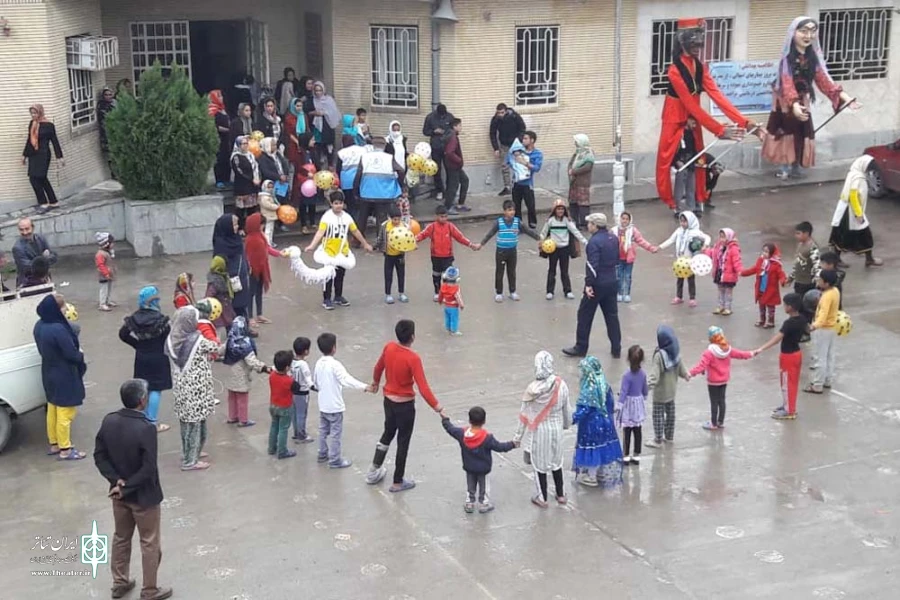 کاروان مهر تئاتر خوزستان به استان سیل زده گلستان سفر کرد 10