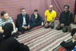 حضور مدیر کل فرهنگ و ارشاد اسلامی خوزستان در ستاد جمع آوری کمک های هنرمندان در اهواز 2