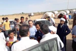 کاروان مهر تئاتر خوزستان به کمک مردم سیل زده شوش رفت 5