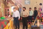 از مجموعه امکانات تالارها و محل های اسکان شهرستان شوش بازدید به عمل آمد 2