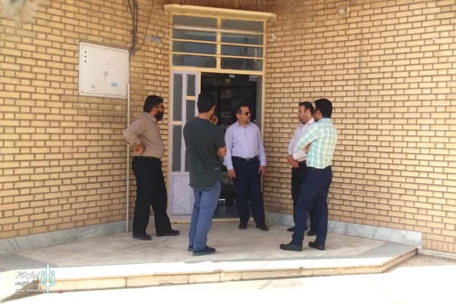 از مجموعه امکانات تالارها و محل های اسکان شهرستان شوش بازدید به عمل آمد 3