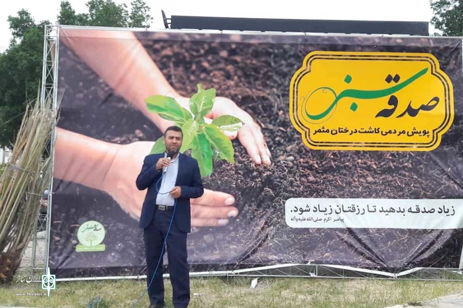 درخت نخل هنرمندان تئاتر در شهرستان بهبهان کاشته شد 3