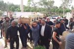 آخرین وداع هنرمندان تئاتر خوزستان با پیشکسوت تئاتر آبادان و بدرقه پیکر آن مرحوم به استان بوشهر 3