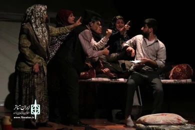 گزارش تصویری نمایش «شوخوس» - کارگردان: حسین قنوات امانی - عکس: فرید مصباح - تالار آفاق بهبهان - خردادماه 1398