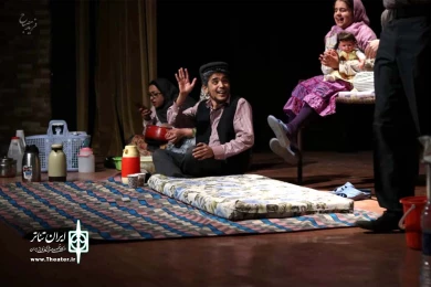 گزارش تصویری نمایش «شوخوس» - کارگردان: حسین قنوات امانی - عکس: فرید مصباح - تالار آفاق بهبهان - خردادماه 1398
