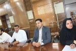 گزارش تصویری جلسه هماهنگی سی و یکمین جشنواره تئاتر استان خوزستان در تالار اجتماعات فرمانداری شوش - خردادماه 98
